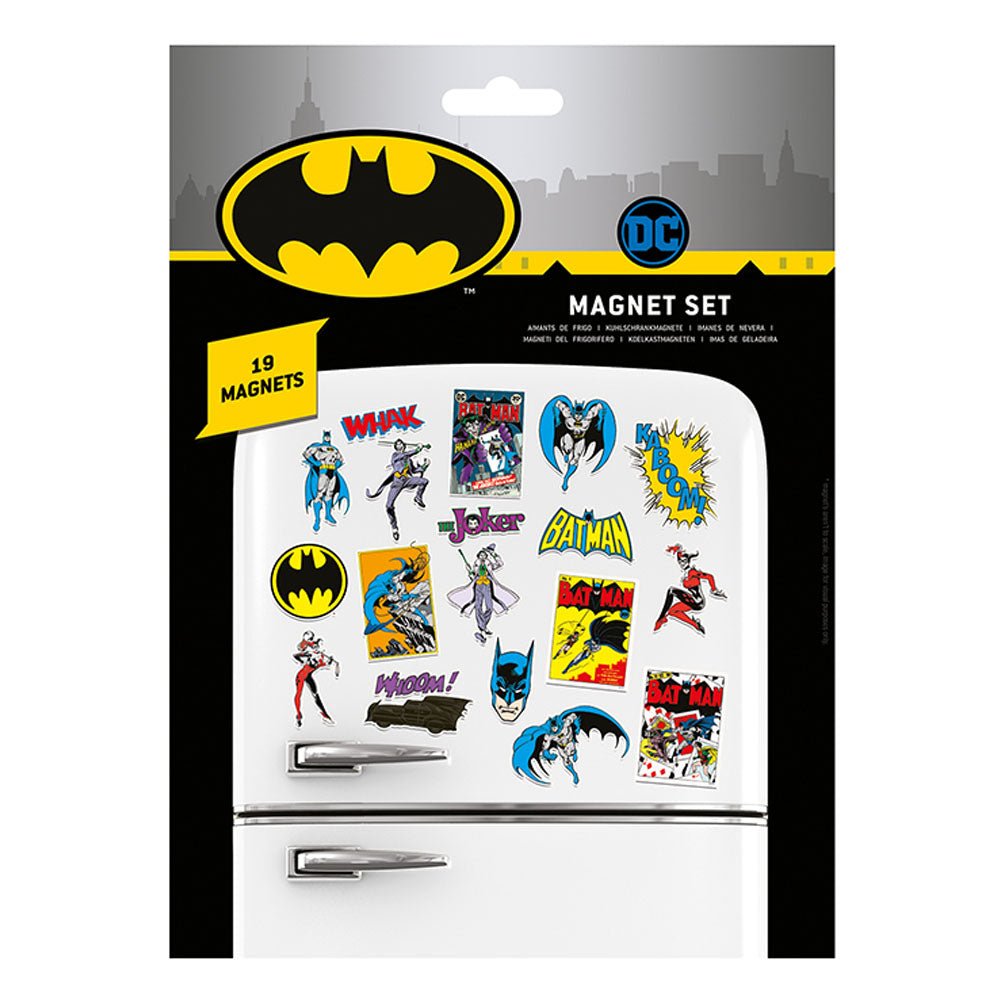 BATMAN バットマン - Batman Retro19個セット / マグネット - PGS